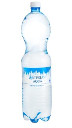 Вода питьевая "AQUA ARTESIAN" 1,5 л НЕгаз